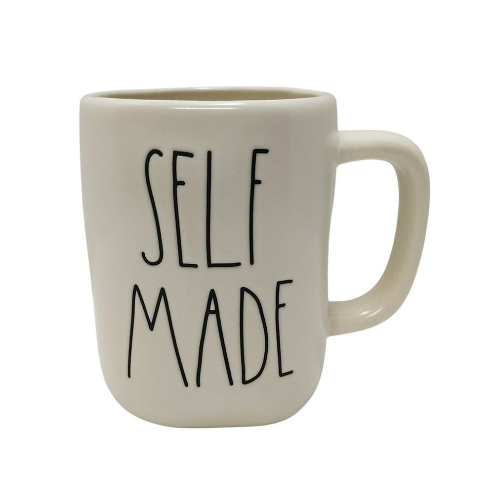 Rae Dunn LL "SELF MADE" Mug